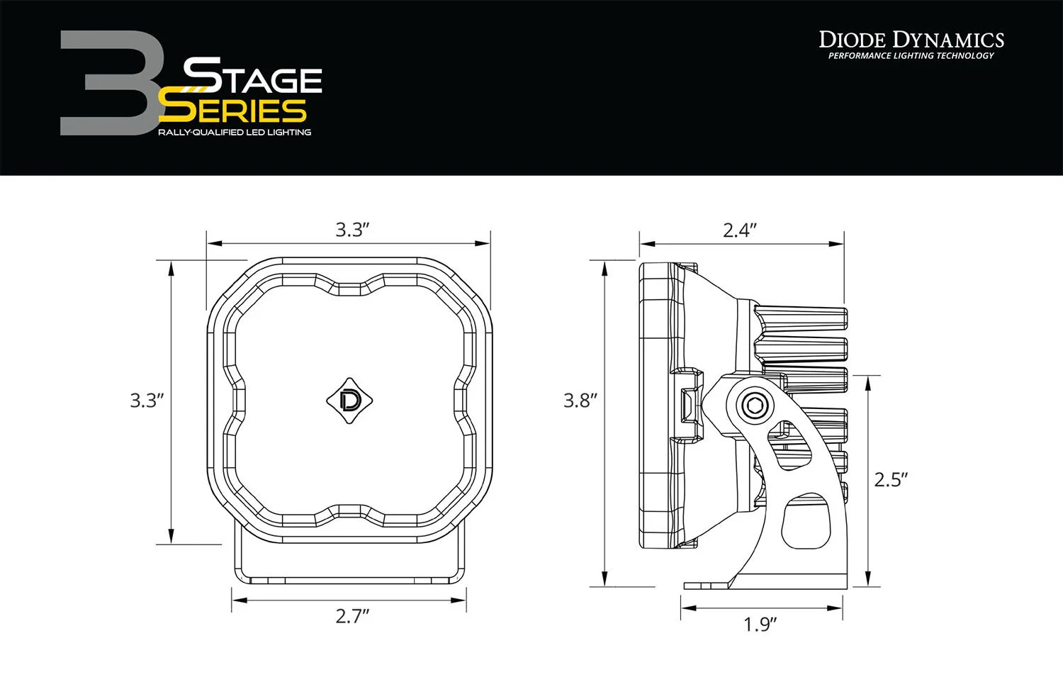 SS3 Pod - Sport - Square - White - Single - Image 9